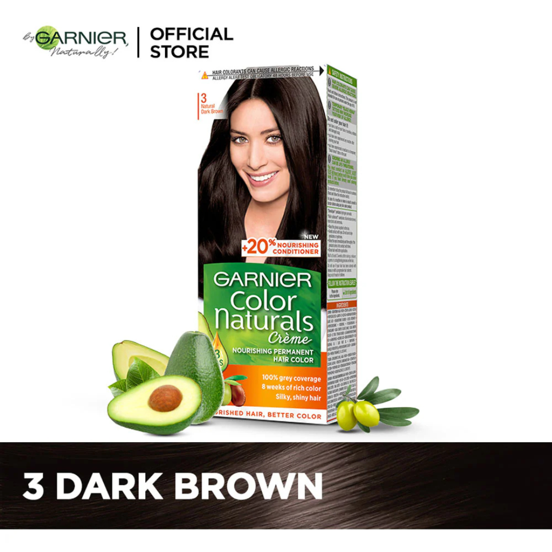 Garnier- 3 Dark Brown